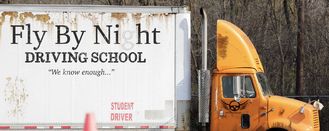 Camion de la compagnie Fly By Night