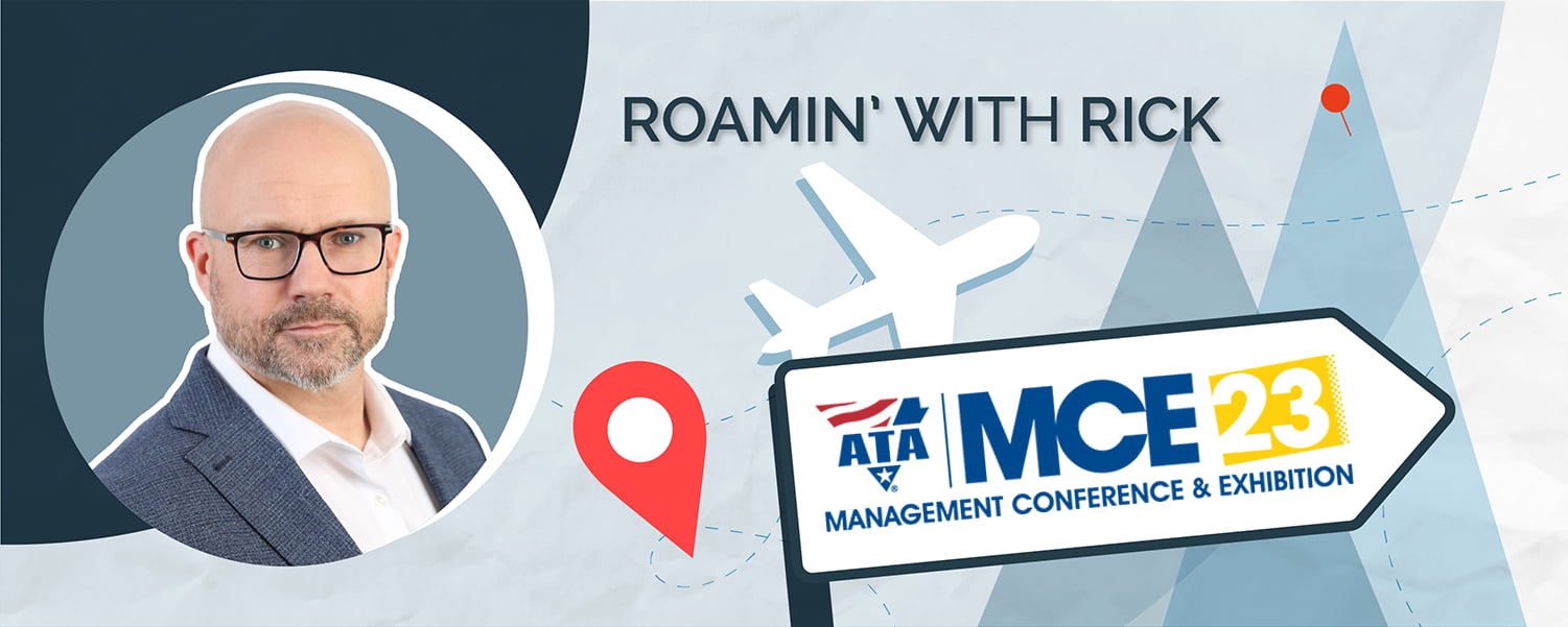 Roamin' with Rick ATA MCE 23 Logo