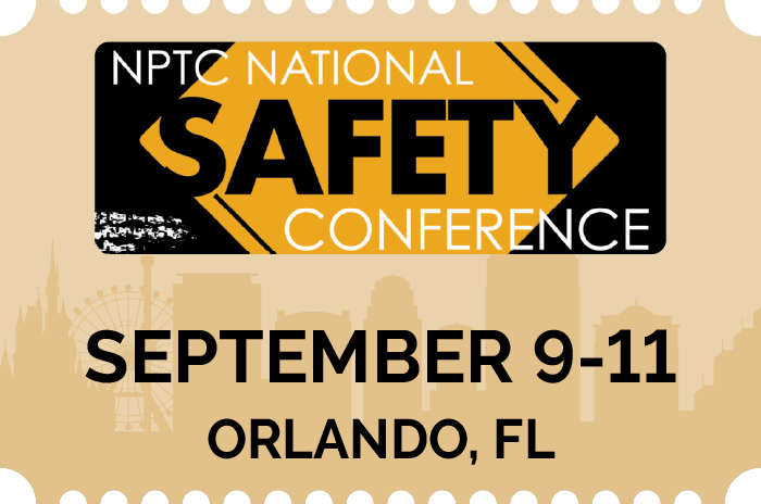 NPTC National Safety Conference, Orlando, September 9-11